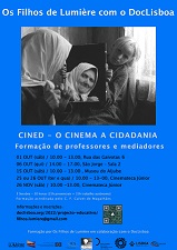 CinEd - "O Cinema, a Cidadadnia" - Formação de Professores e Mediadores