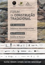 Frum da Construo Tradicional - Elvas 9-10 novembro / Monsaraz 16-17 novembro